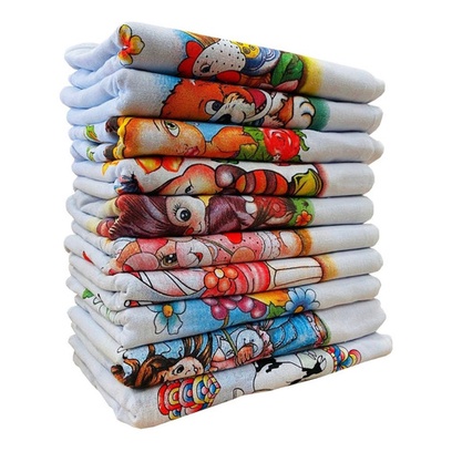 Pano De Prato Atacado Premium Estampado Kit Com 10 Peças em Oferta na Shopee