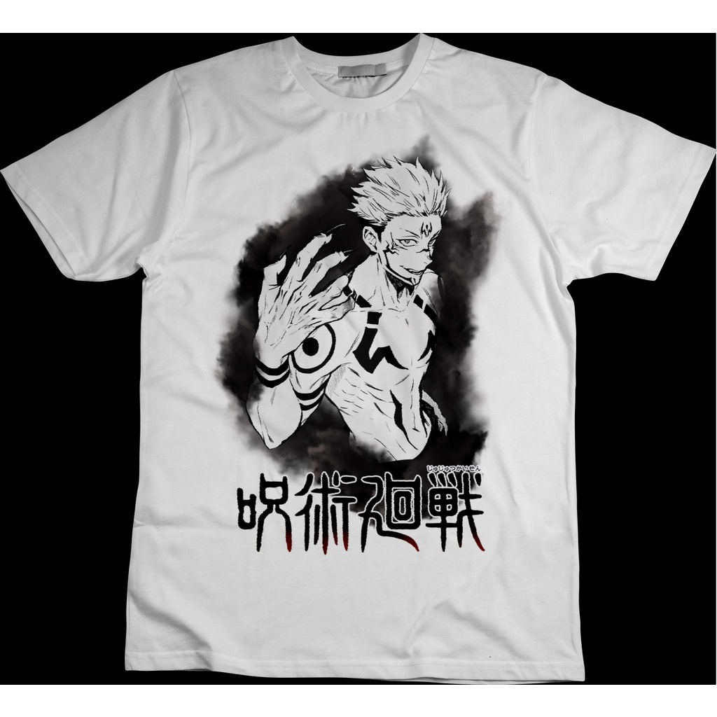 Camiseta Anime Jujutsu Kaisen Ryomen Sukuna Shopee Brasil 1056