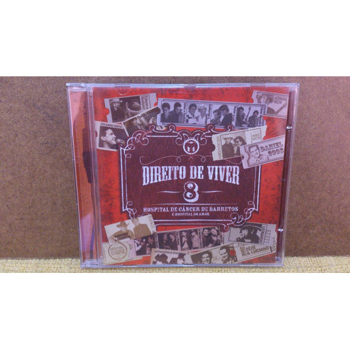Cd Direito De Viver 8 - Chitãozinho &  Xororó - Ótimo Estado