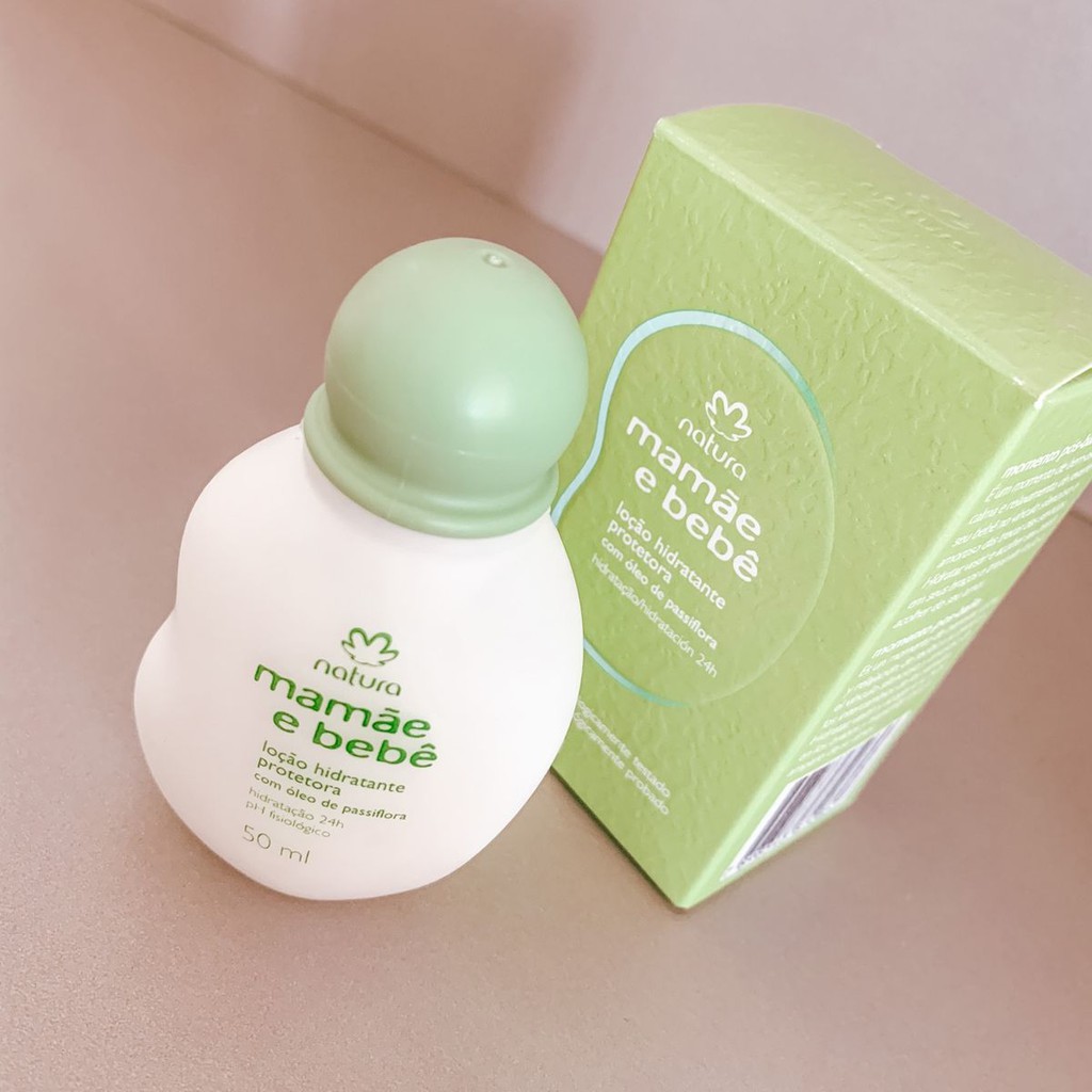 Locao Hidratante Mamae Bebe 50ml Natura Produto Novo Original Shopee Brasil