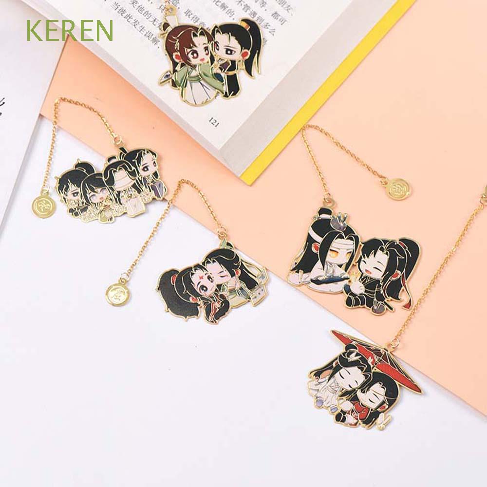 KEREN Lan Wangji Student Gift Wei Wuxian Pendant Grandmaster of Demonic Pagination Mark Mo Dao Zu Shi Bookmark em Oferta na Shopee