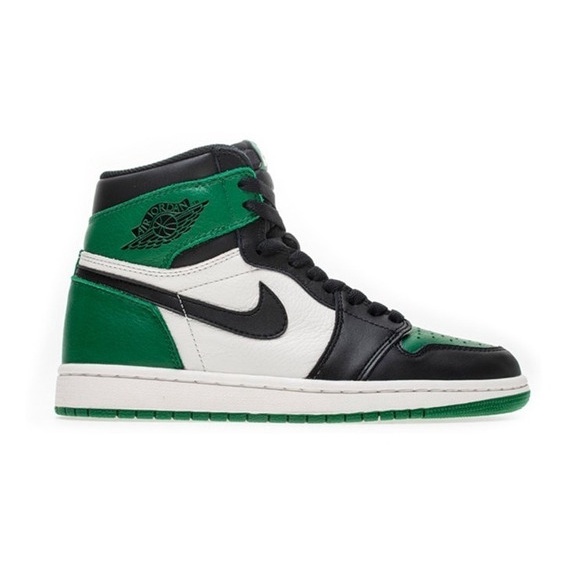 nike verde com preto