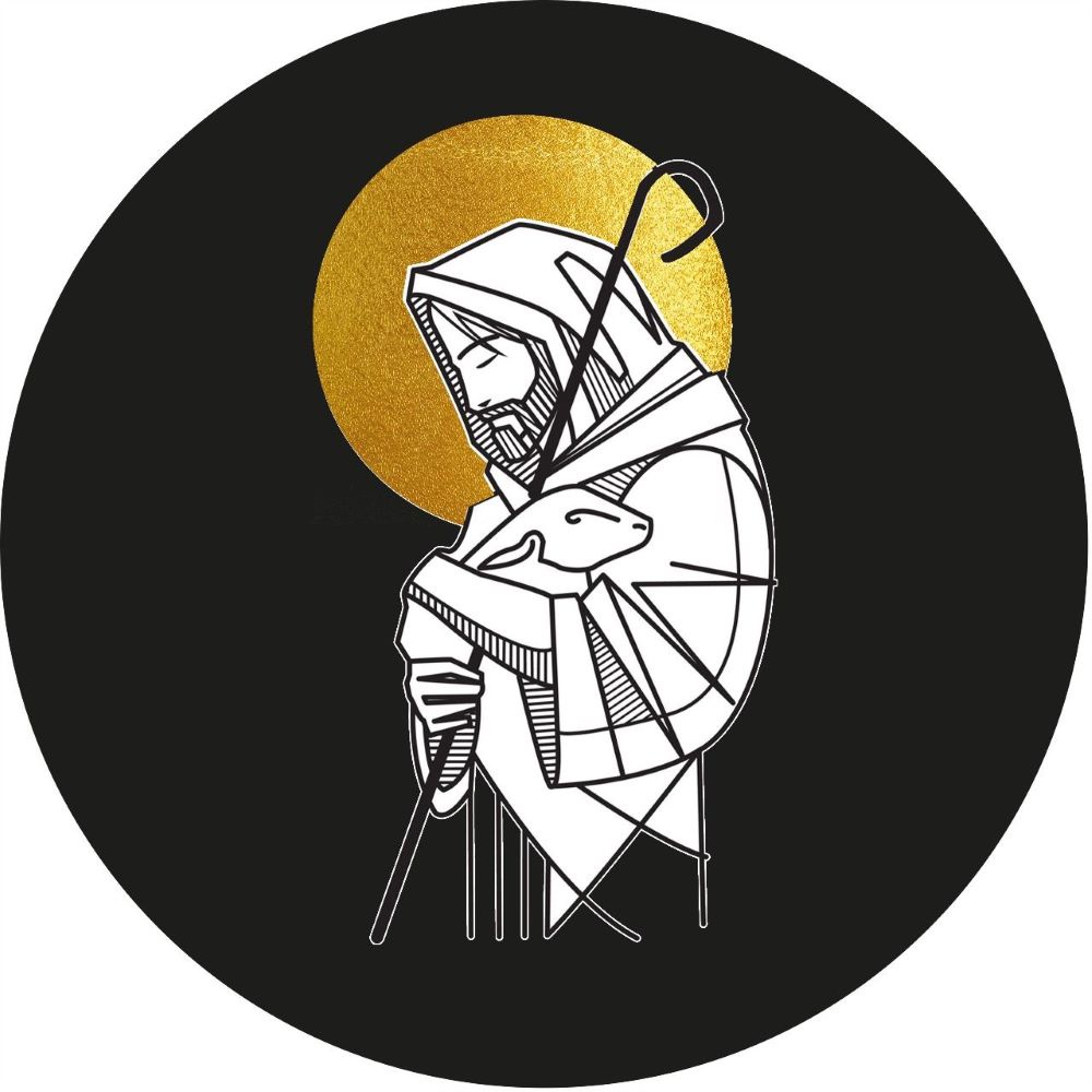 Capa de Estepe para Ecosport Crossfox Religioso Jesus Bom Pastor