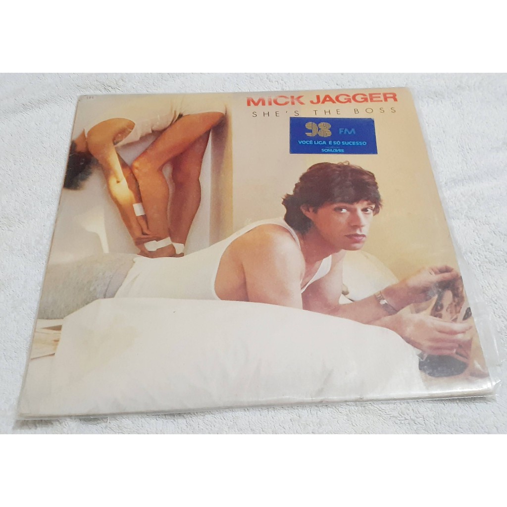 Lp Mick Jagger She's The Boss Disco De Vinil Encarte | Shopee Brasil