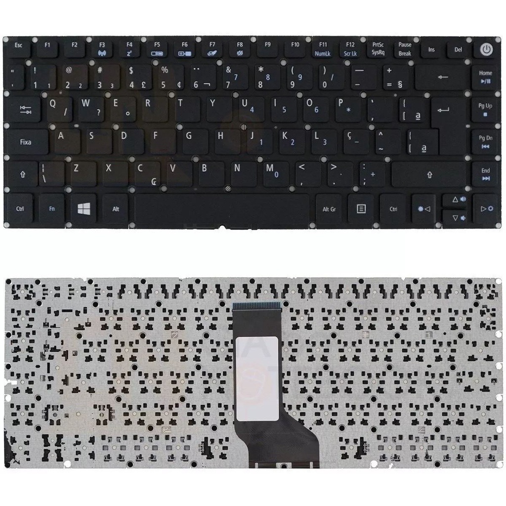 Teclado Acer Aspire E14 E5-473 E5-474 E5-475 E5-422 E5-432 AEZ8VR00010 Tmp449-g2-m-317q