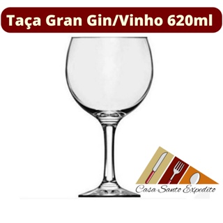 Taça De Vidro Premiere Gran Gin/Vinho 620 Ml (Envio Imediato) em Oferta na Shopee