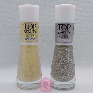 Kit Com 2 Esmaltes Glitter - Top Beauty