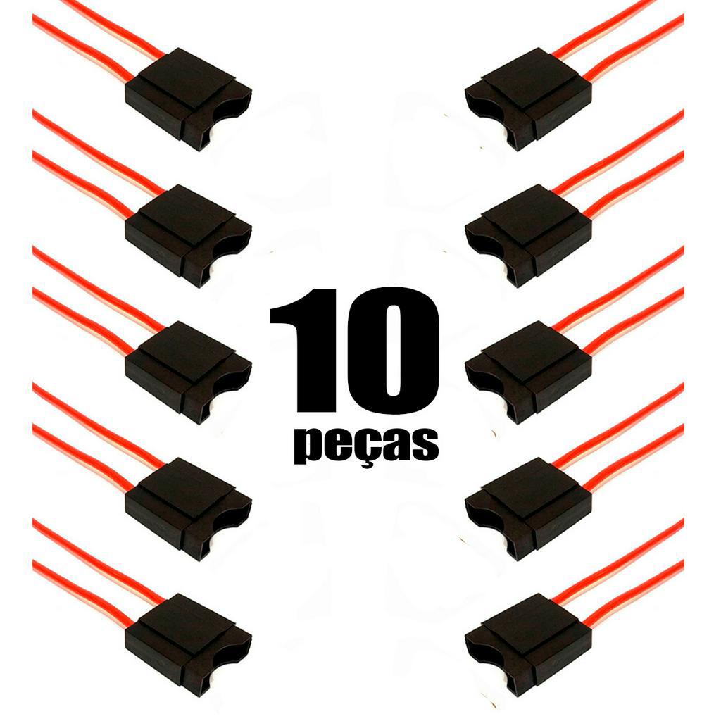 Porta fusível lamina automotivo 10 pecas em Oferta na Shopee
