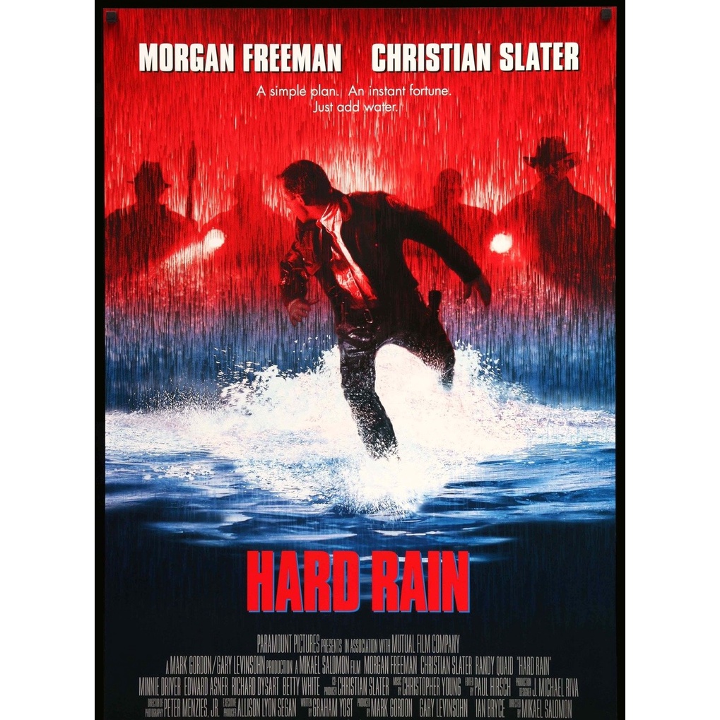 Tempestade (1998) (Hard Rain) Morgan Freeman e Christian Slater - Dublagem Clássica
