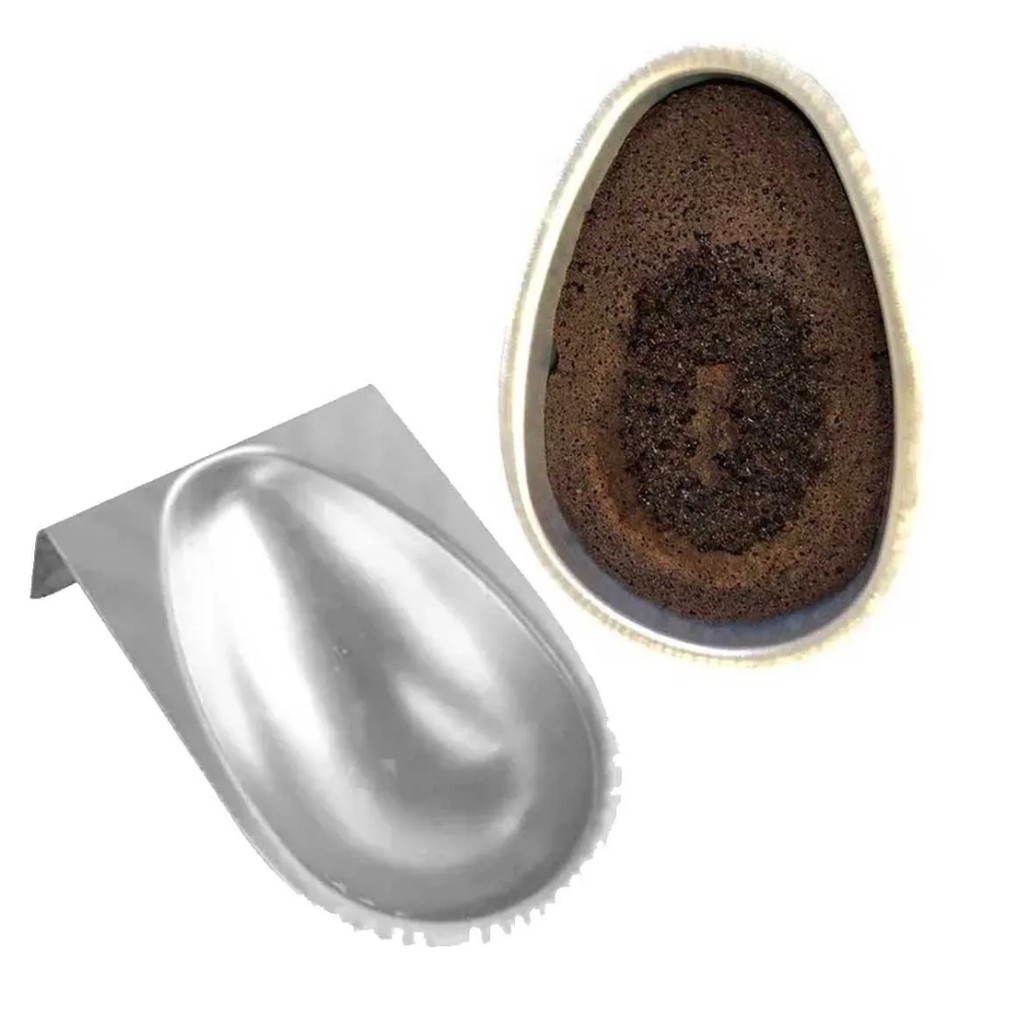 Forma Ovo Pascoa Médio 16x5cm Alumínio (Bolovo 350gr)