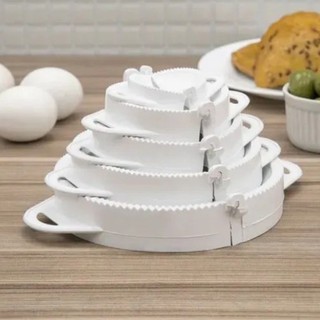 Conjunto Kit 5 Tamanhos Forma Molde Pastel Salgados Risole KEITA em Oferta na Shopee