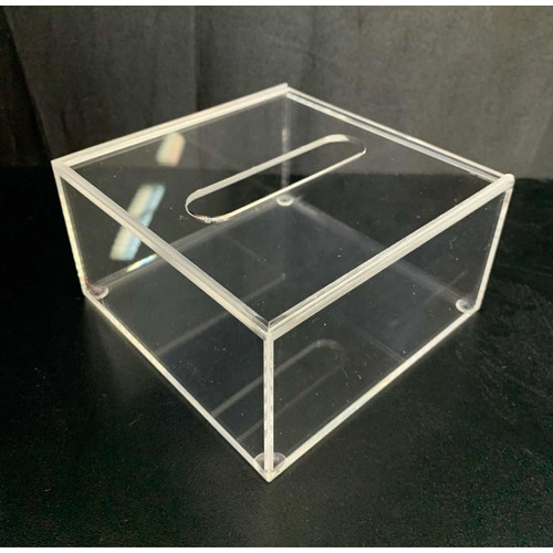 Papel Higiênico Interfolhado Caixa Em Acrílico