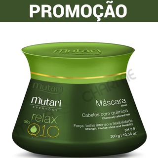 Mutari Relax Sos Q10 Hidratação Restauradora 300gr - Força e Brilho Intenso