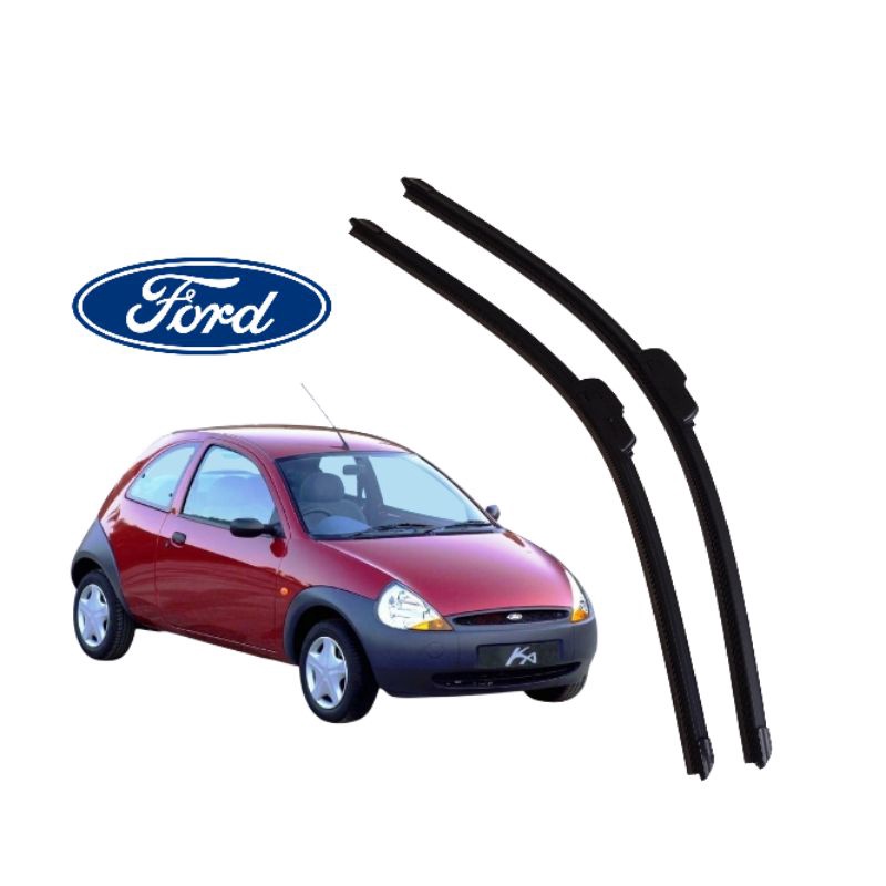 Par de Palheta Limpador Parabrisa Ka Ford 1997 1998 1999 2000 2001 em Oferta na Shopee