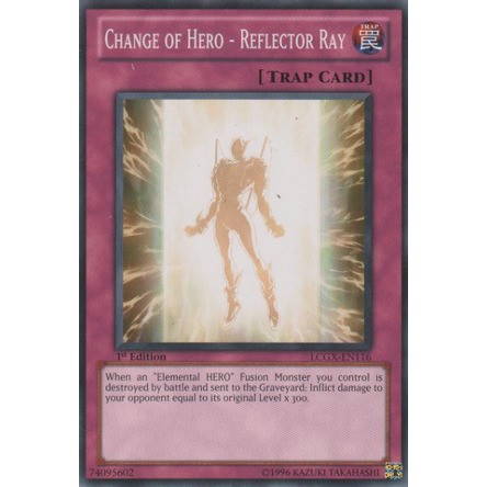 Yugioh Change Of Hero - Reflector Ray