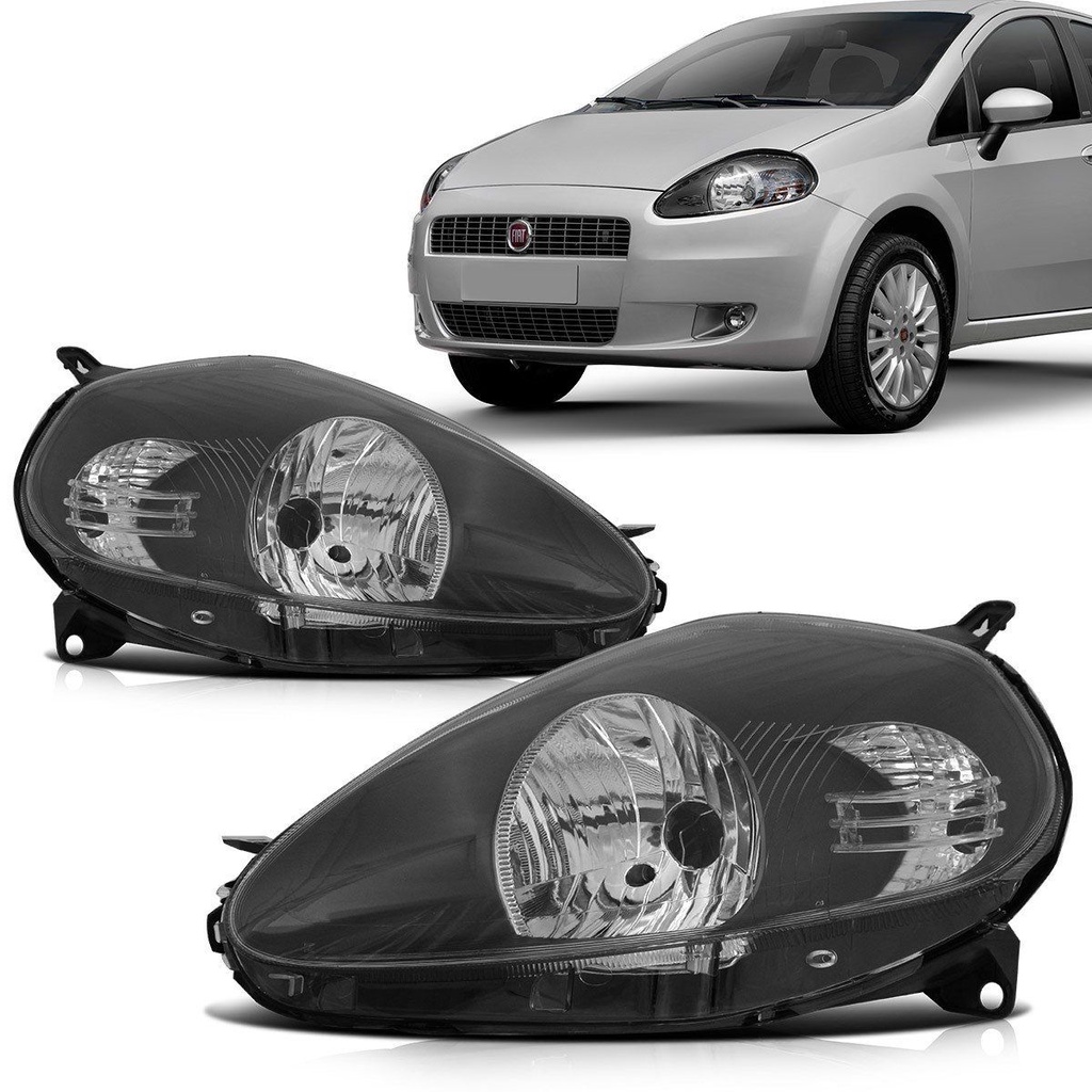 Par Farol Punto 2007 2008 2009 2010 2011 2012 Foco Simples Máscara Negra em Oferta na Shopee