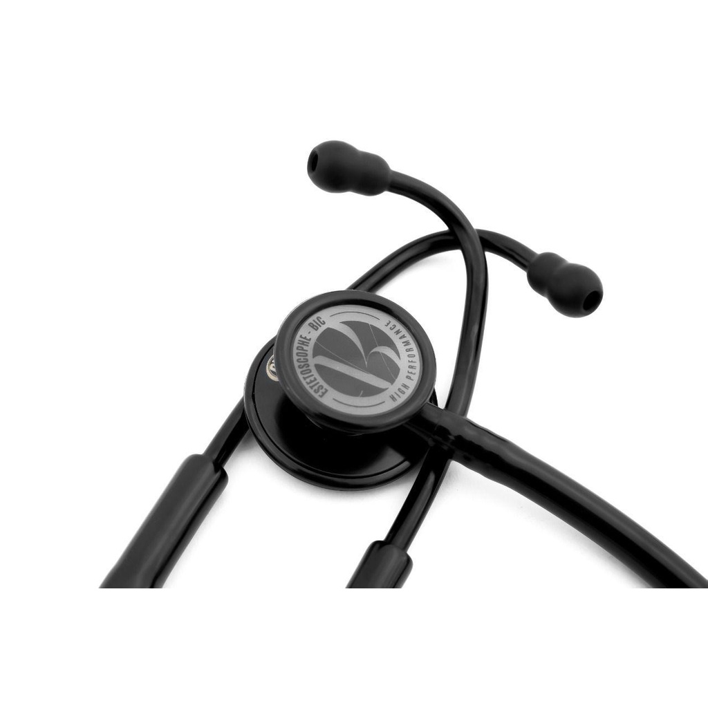 Estetoscópio Duplo Inox Black Total Profissional Garantia - BIC - Best in Care