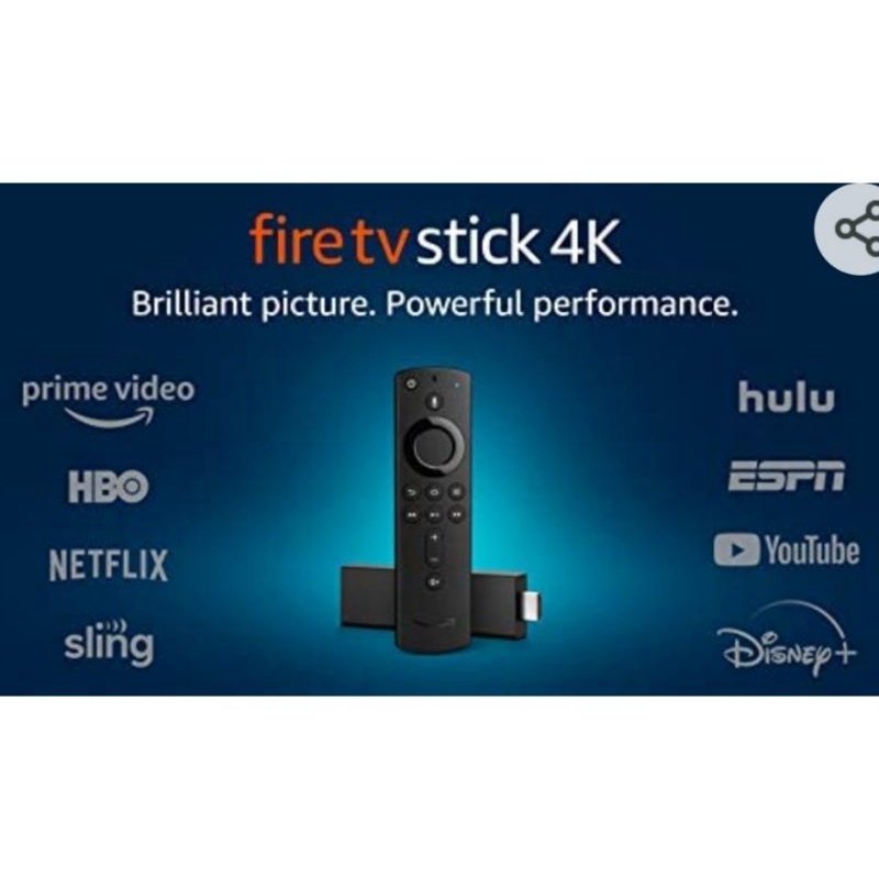 Fire TV Stick 4K Com Controle Remoto Por Voz Com Alexa inclui Comandos