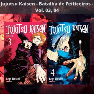 Conjunto Jujutsu Kaisen - Batalha De Feiticeiros - 1 Ao 5 | Shopee Brasil