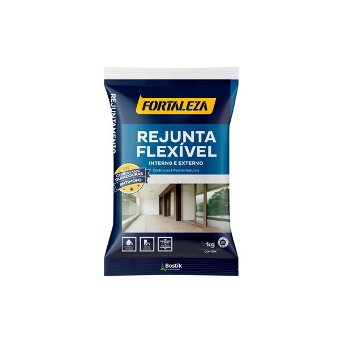 Rejunte Flex P/ Cerâmico 1kg * Várias Cores * - Fortaleza