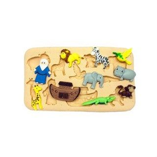Molde De Silicone Arca De Noé F587 em Oferta na Shopee