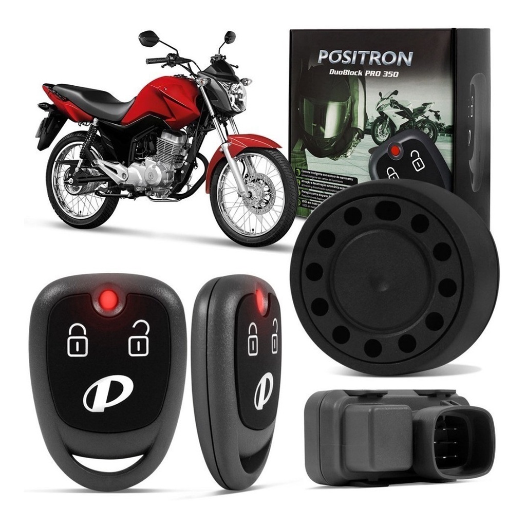 Alarme Moto Positron G8 Pro 350 Universal Sensor Presença em Oferta na Shopee