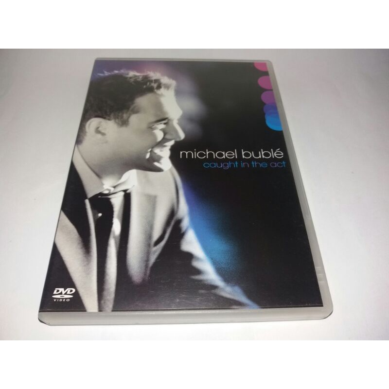 Dvd + Cd : Michael Buble - Caught in the Act - Live 2005 - Encarte