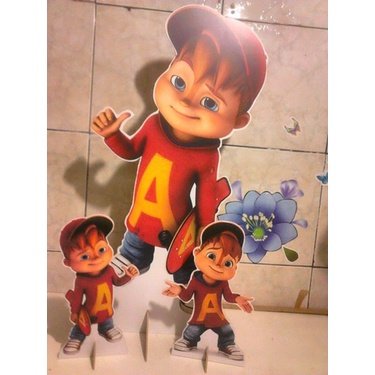 Alvin E Os Esquilo Kit De Decoração De Festa 10 Mini Display