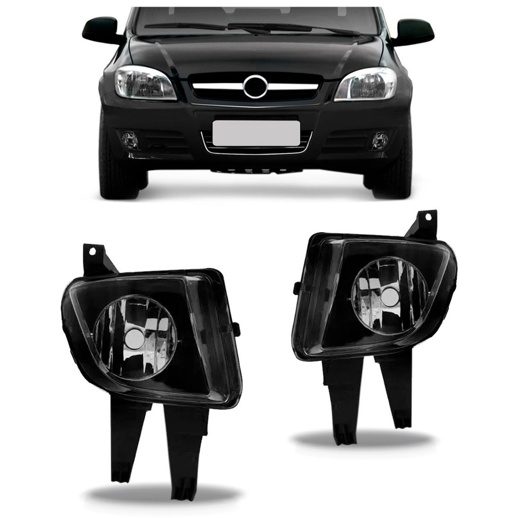 Farol Milha Celta Prisma 2006 07 08 09 10 2011 Lente Vidro em Oferta na Shopee