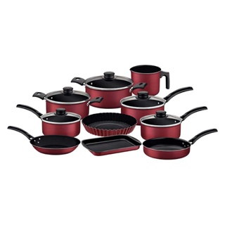 Jogo de Panelas Tramontina Turim Vermelha Antiaderente Starflon Max 10 Peças em Oferta na Shopee