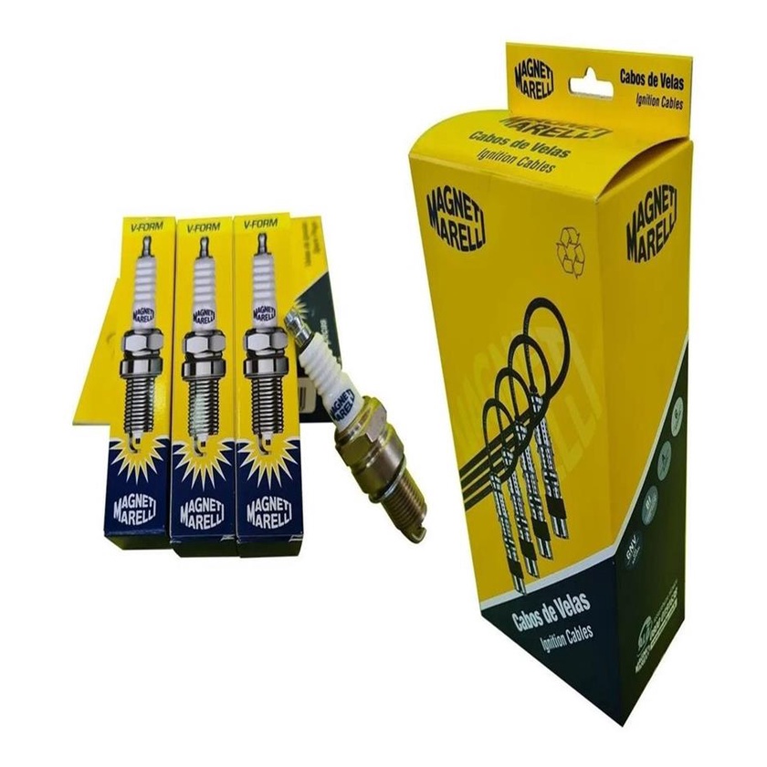 Kit Cabo E Vela Palio Uno Punto Grand Siena 1.4 8v Fire Evo em Oferta na Shopee