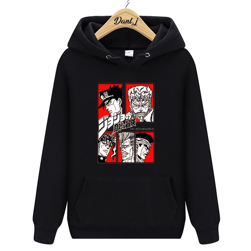 Moletom casaco de frio Jojo`s Bizare  Plus Size G1 Ao G4 Blusa masculina Promoção Top