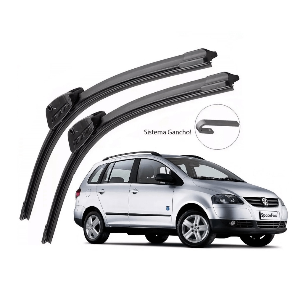 Palheta Parabrisa Bosch Vw Spacefox 2006 A 2012