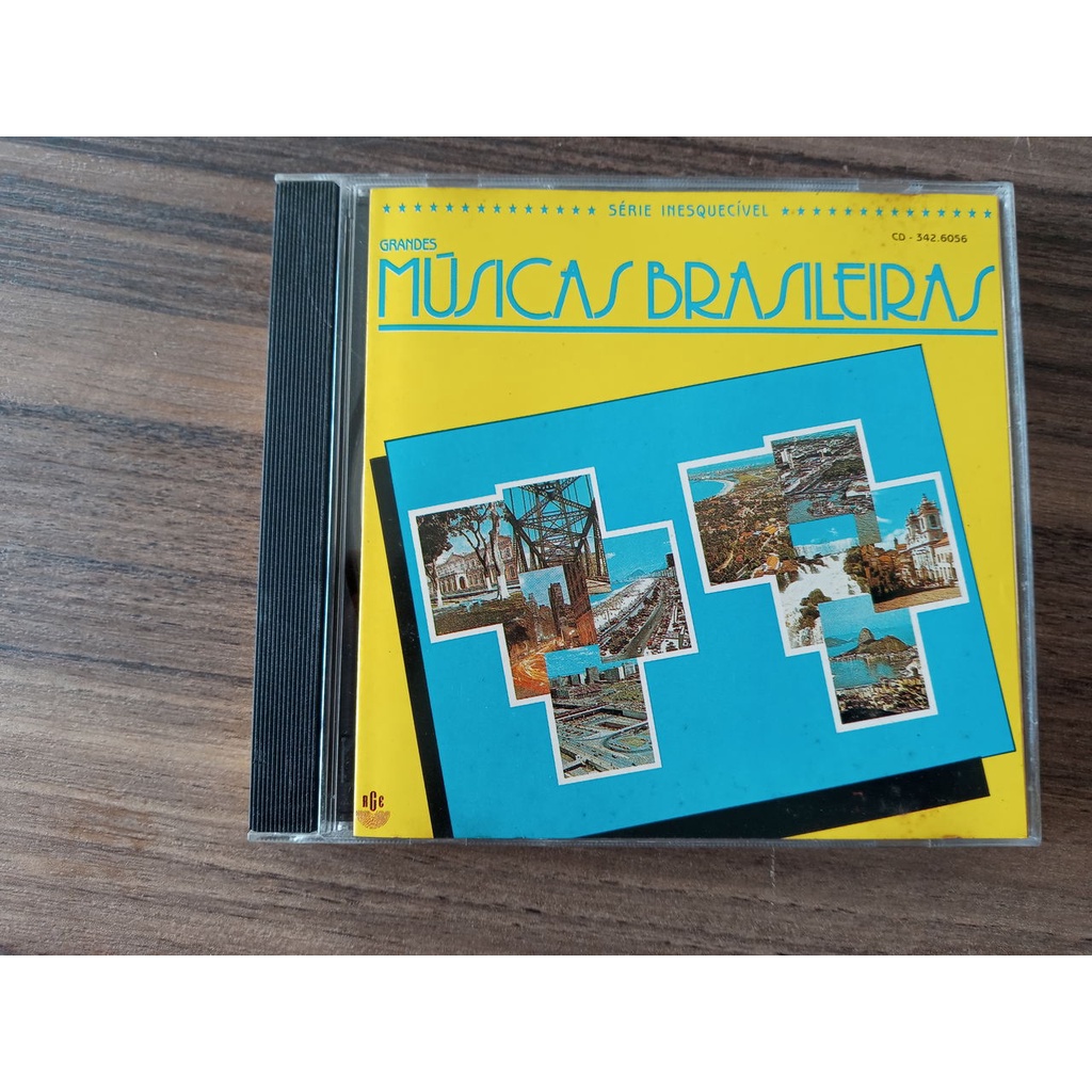 CD Grandes Músicas Brasileiras com Erasmo Carlos, Jessé, Eliana Pittman e mais