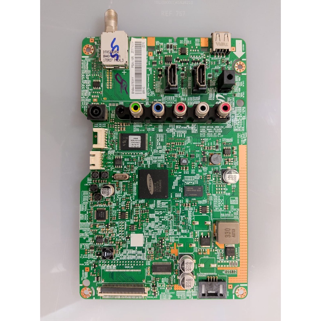 Placa Principal Tv Samsung Un32j4000ag Bn94-07831u