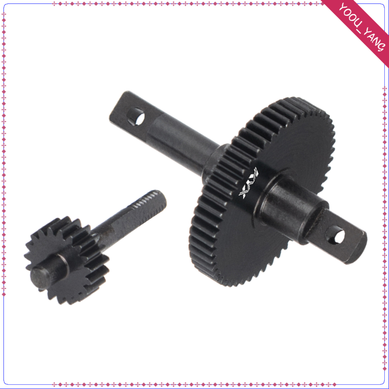 Strengthened 51T//19T Gearbox Gear Transmission for Axial SCX24 RC Crawler Car
