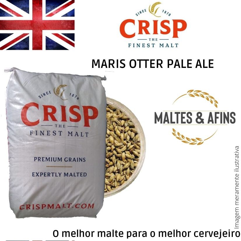 Crysp Malte Maris Otter Pale Ale 1kg Shopee Brasil