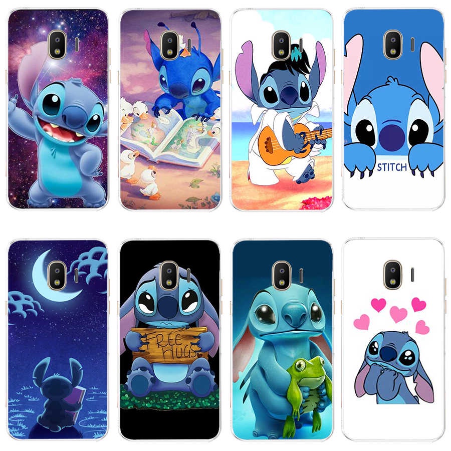 Capa De Silicone Tpu Flexível Lilo Stitch Para Samsung Galaxy Grand 2 J2 Core 2018 J2 Pro J2 Prime