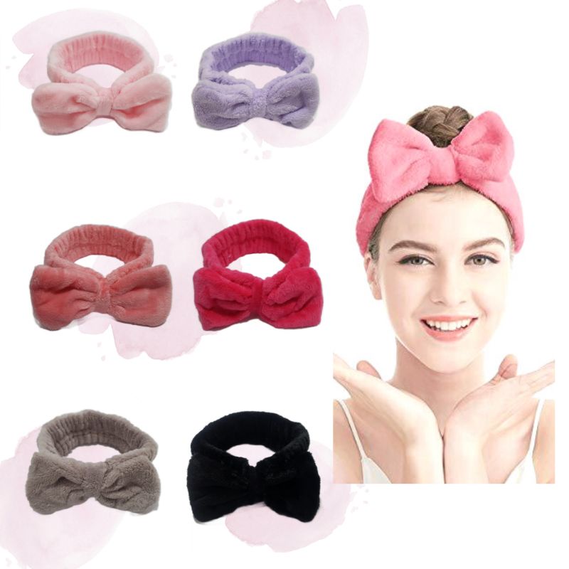 Faixa para maquiagem/Faixa de cabelo para maquiagem/Limpeza de pele