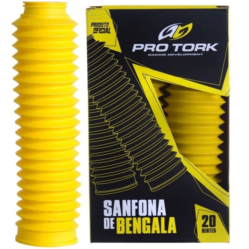 Sanfona de Bengala Pro Tork 20 Dentes DT 180/ XLR 125/ XTZ 125/ NXR Bros 125/ 150 - Spare Parts and Accessories for Vehicles