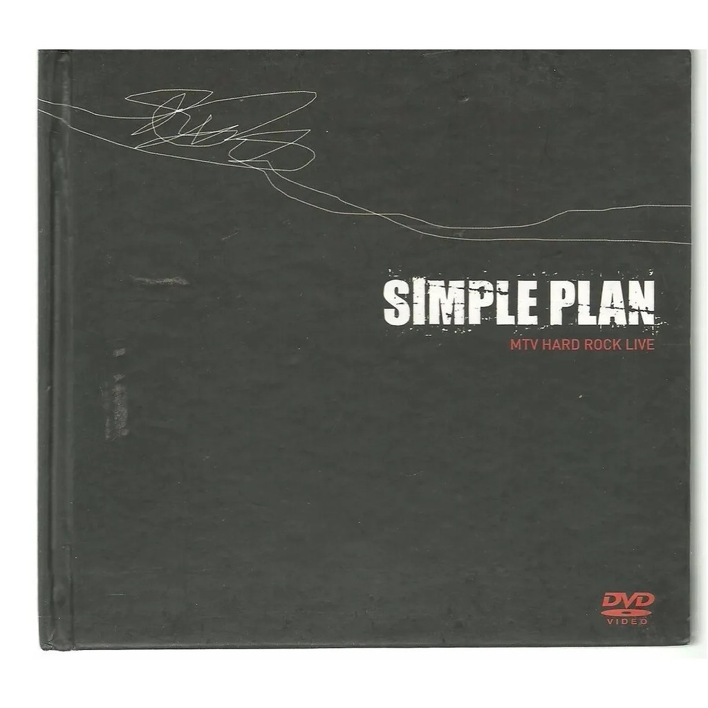Cd + dvd Simple Plan - Mtv Hard Rock Live ( Digipack ) 2005
