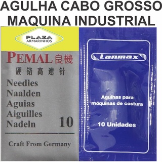Agulha cabo grosso maquina reta industrial e semi industrial