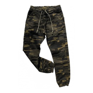 Calça Jogger Camuflada Infantil Exercito com lycra 1 2 3 4 6 8 10 12 14 e 16 anos