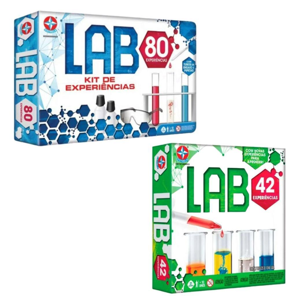 Kit De Experiências e Atividades LAB 80 + Lab 42 - Estrela