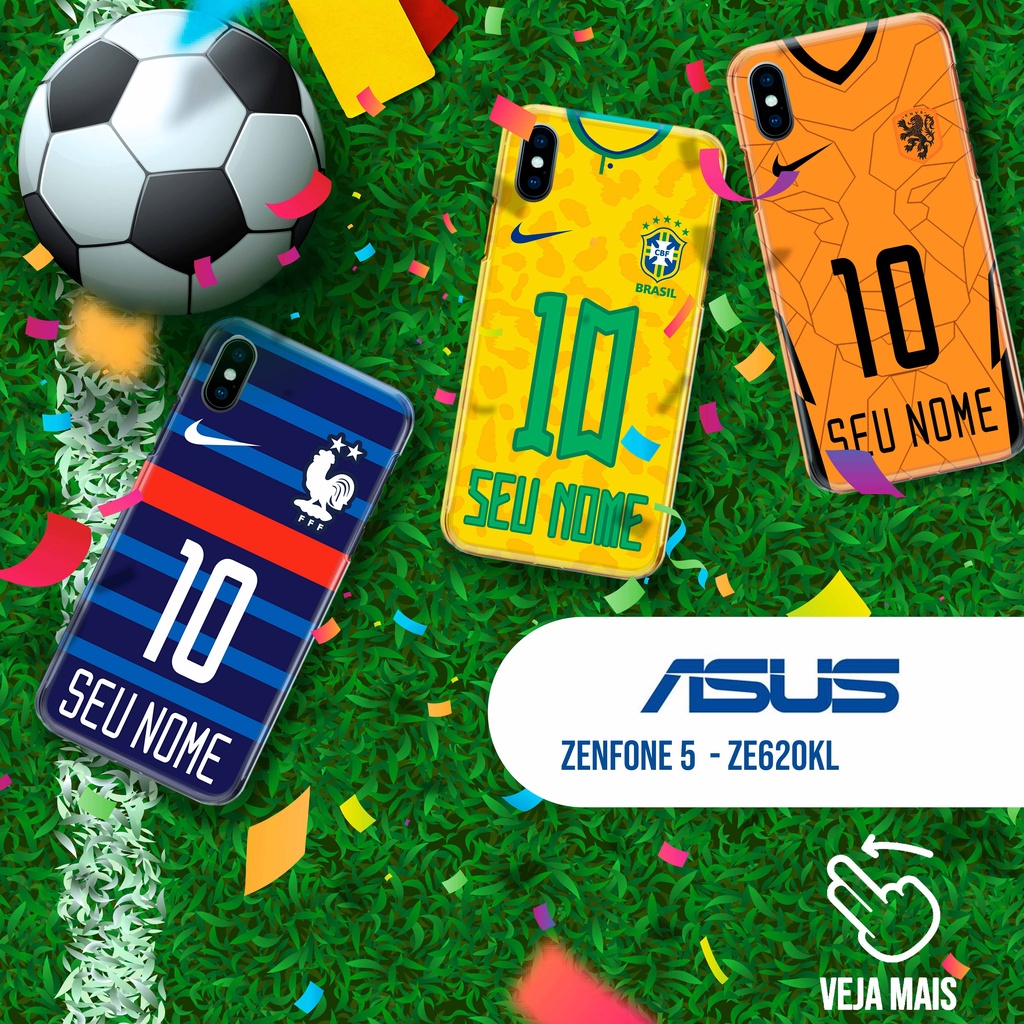 Capa Capinha - ZenFone 5 (ZE620KL) - Copa do Mundo Personalizado