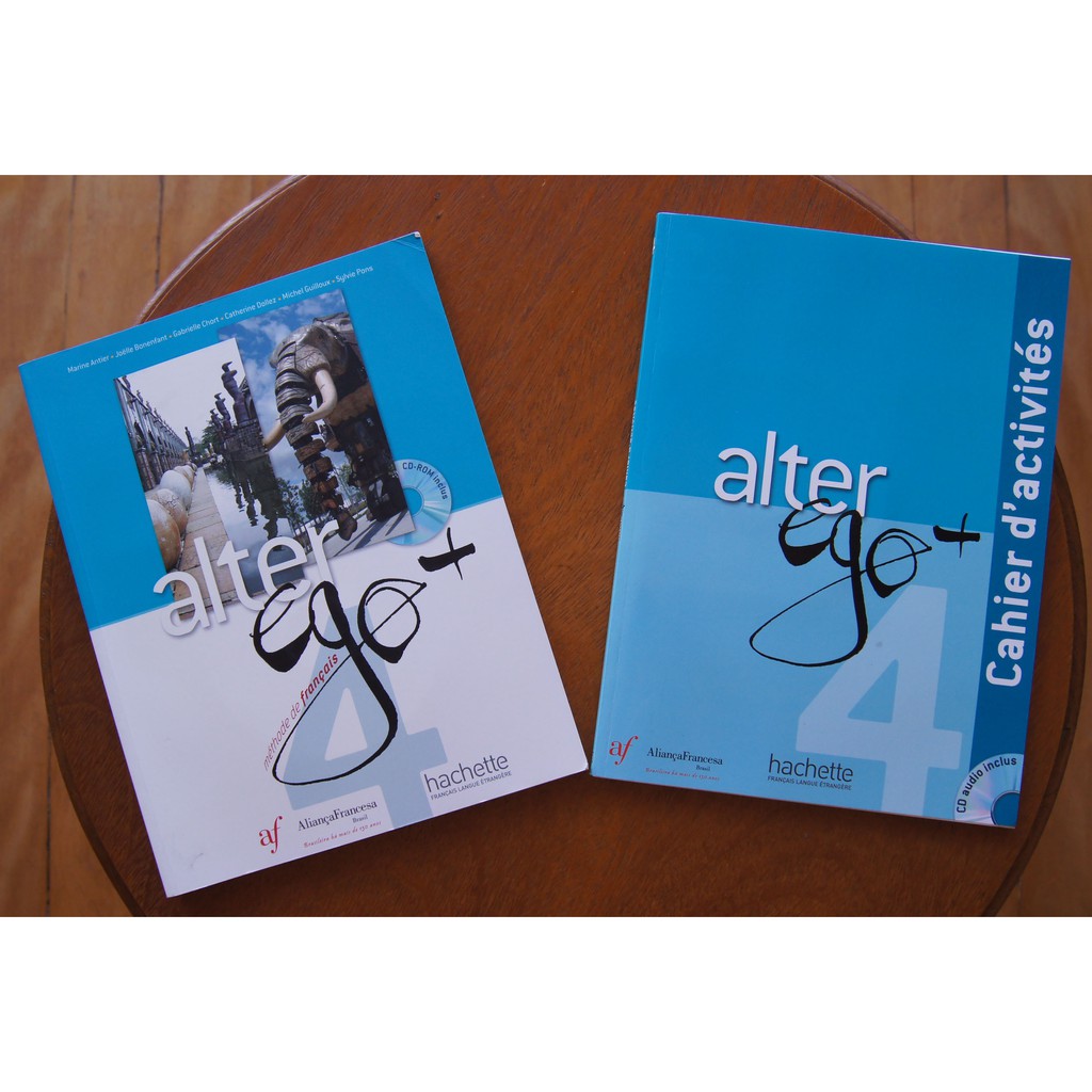 Livro Alter Ego+ 4 + Cahier D'activités Aliança Francesa