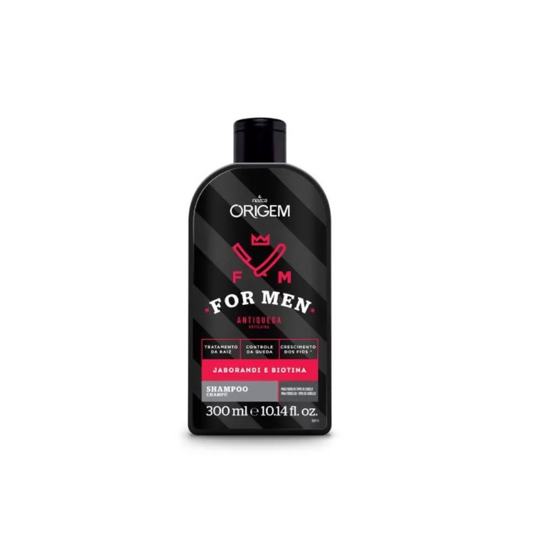 Shampoo for men Jaborandi e biotina Origem 300ml