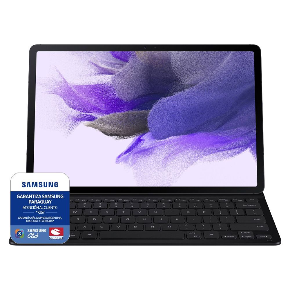 Tablet Samsung Galaxy Tab S7 FE T733 12.4 Wifi 64 GB + Teclado - Preto ...