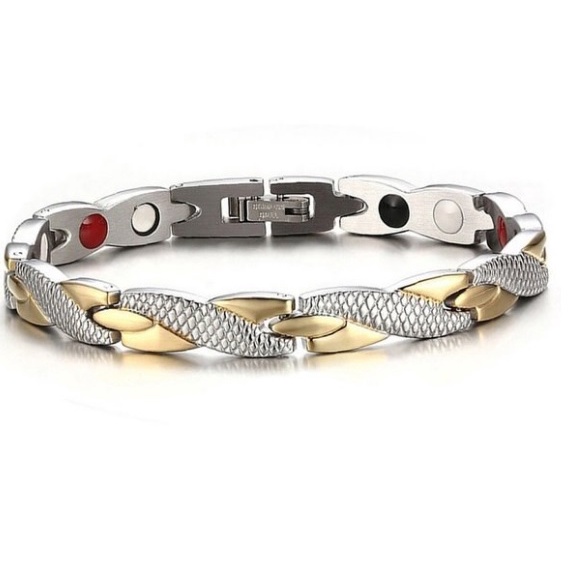 Pulseira Magnética Unisex - Fir - Bioquântica - Auxilia na Saúde, Anti-stress, Insônia e Equilíbrio