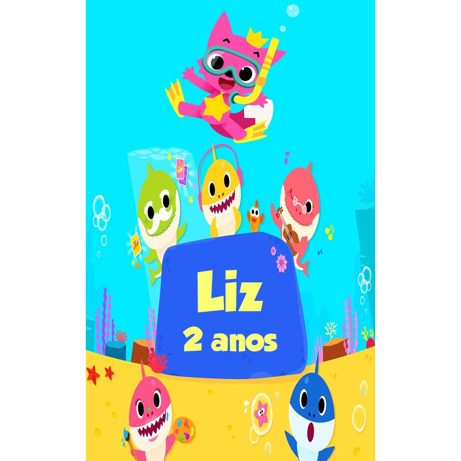 Adesivos Tubete Baby Shark Shopee Brasil